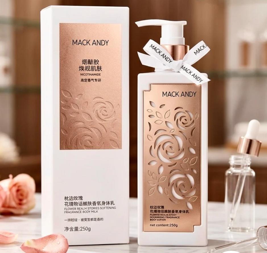 Mack Andy Flower Realm Stories Softening Fragrance Body Milk